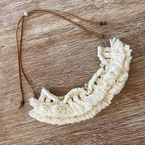 Fringe Bib Necklace